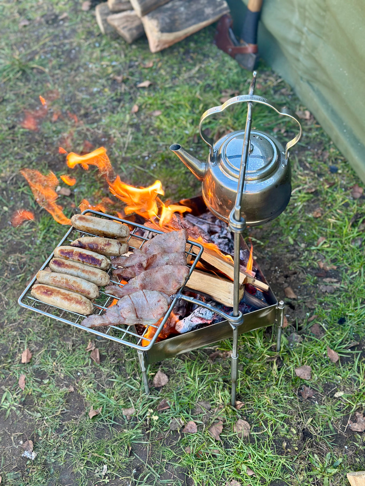 The Stainless Steel Grill Mini Fire Anchor