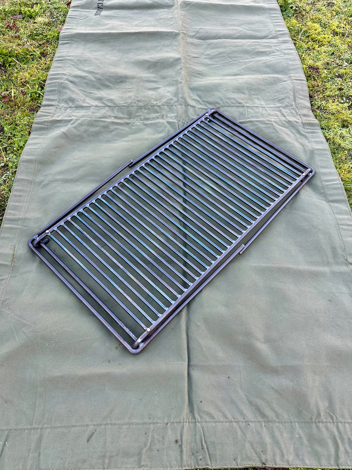 Base Camp BBQ Grill Heavy Gauge Steel Ideal for Large Groups