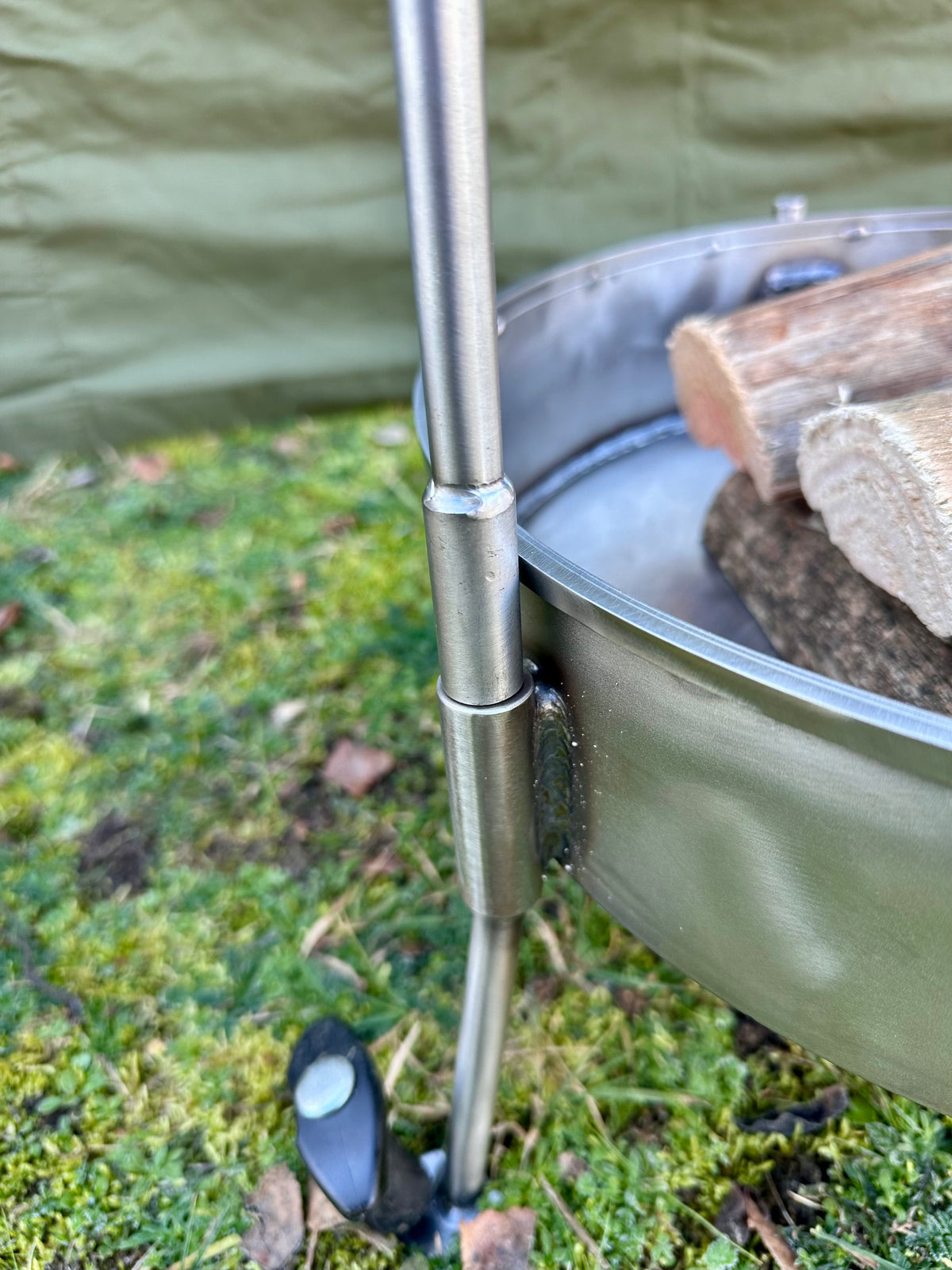Stainless Steel 50 Fire Pit BBQ