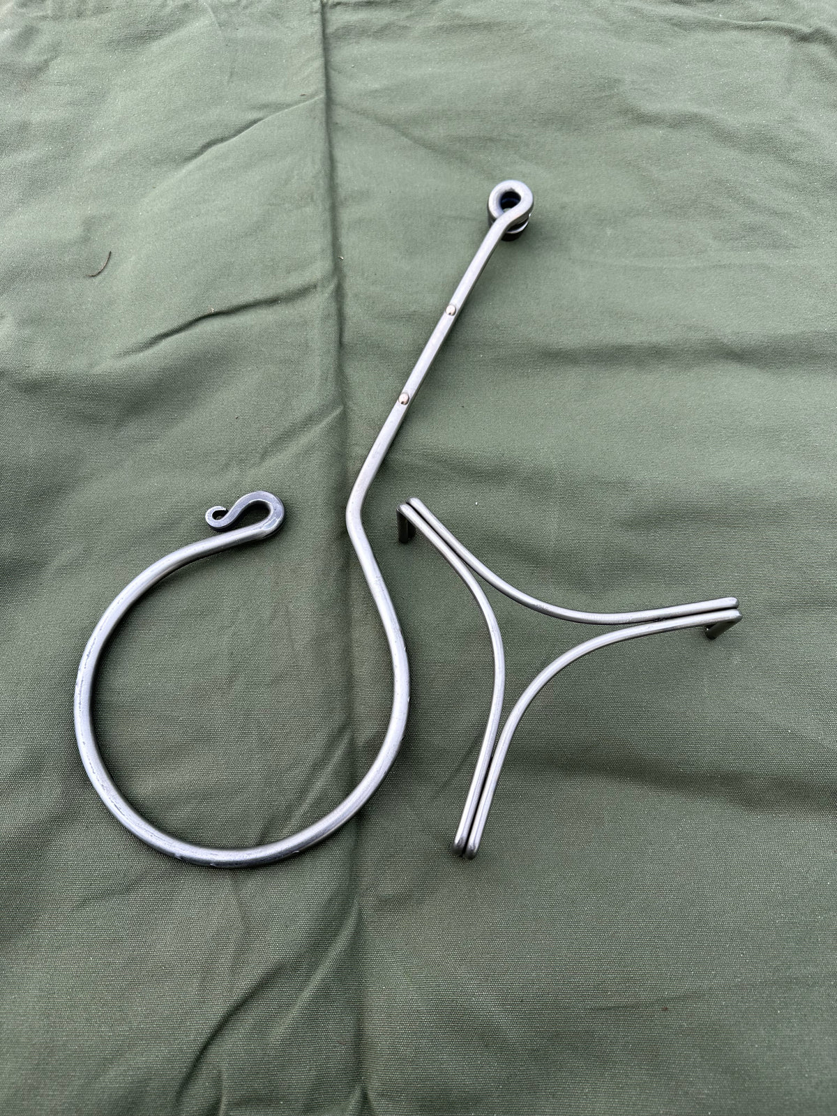 Stainless Steel 2 Arm Pan Fire Anchor