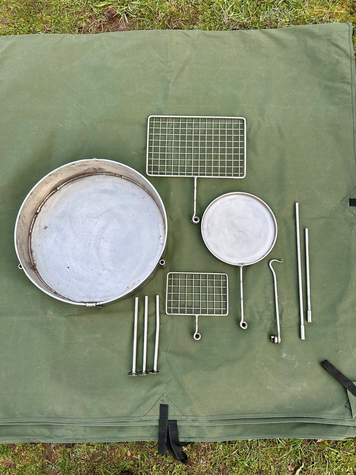 Stainless Steel 50 Fire Pit BBQ