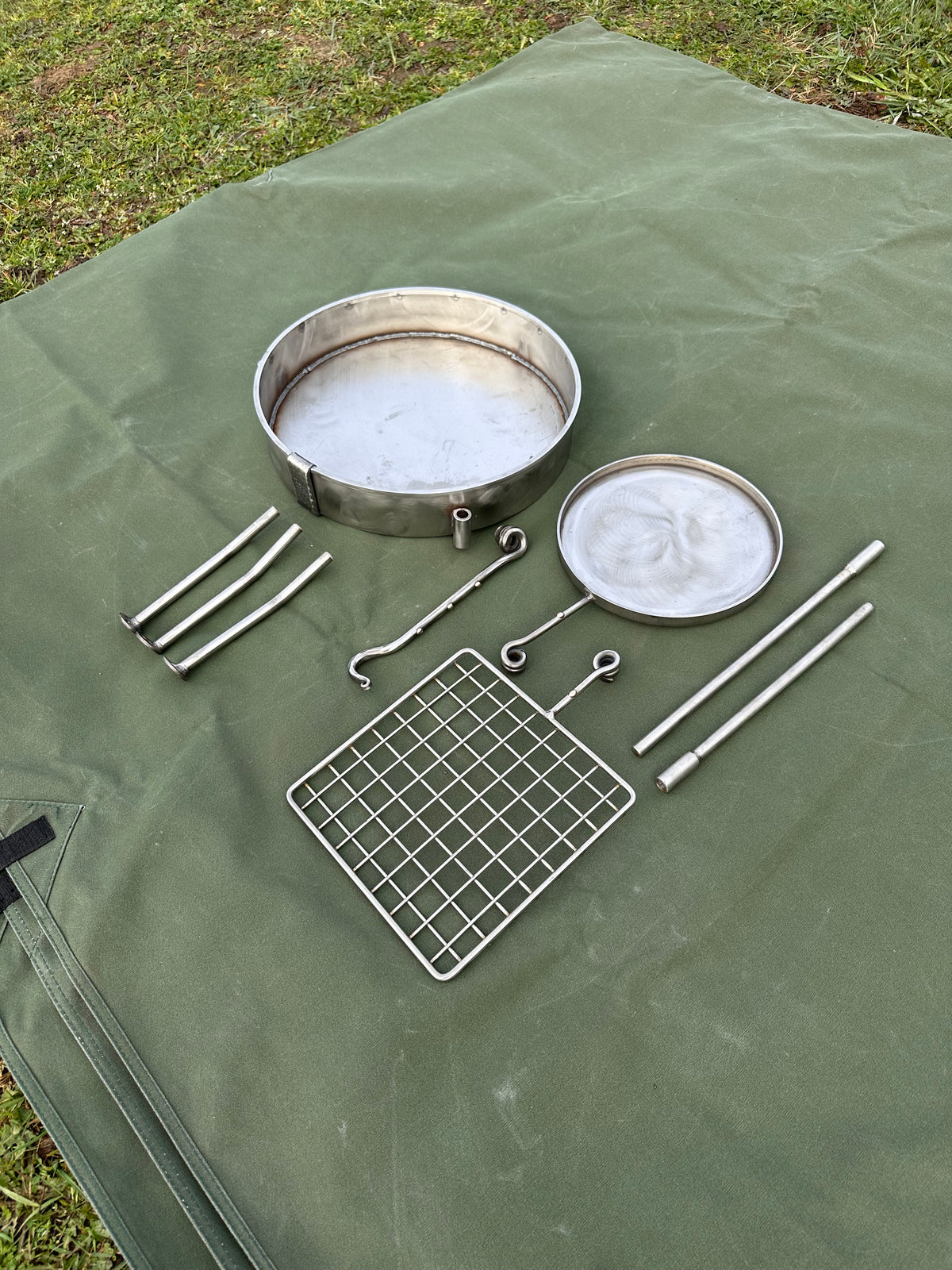 Stainless Steel 35 Fire Pit BBQ