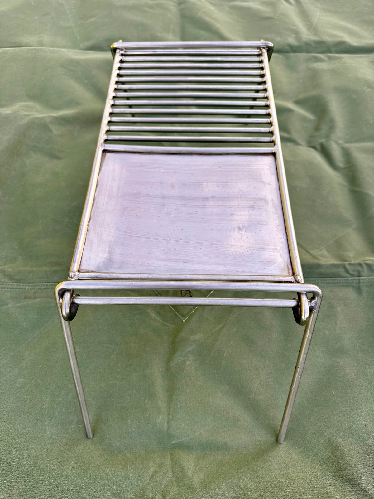 Stainless Steel Medium Split Camp Grill