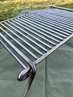 Folding Bushcraft and Camping BBQ Grill Can Cook upto 10 plus people. Compact and Portable. 