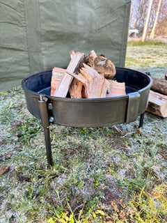 Fire Pit 35cm Portable and Compact Bushcraft - Camping - Overland 