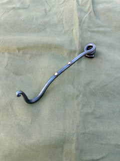 hook arm for bbq fire pit