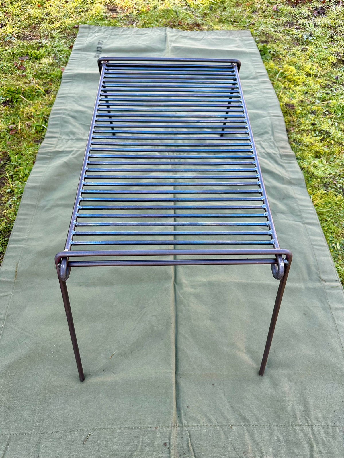 Base Camp BBQ Grill  Heavy Gauge Steel Ideal for Large Groups 