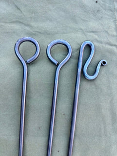 Campfire Tripod  Mild Steel  Handmade  Forged Steel