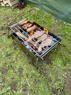 Backpack Grill 304 Stainless Steel - Lightweight Camping Grill 