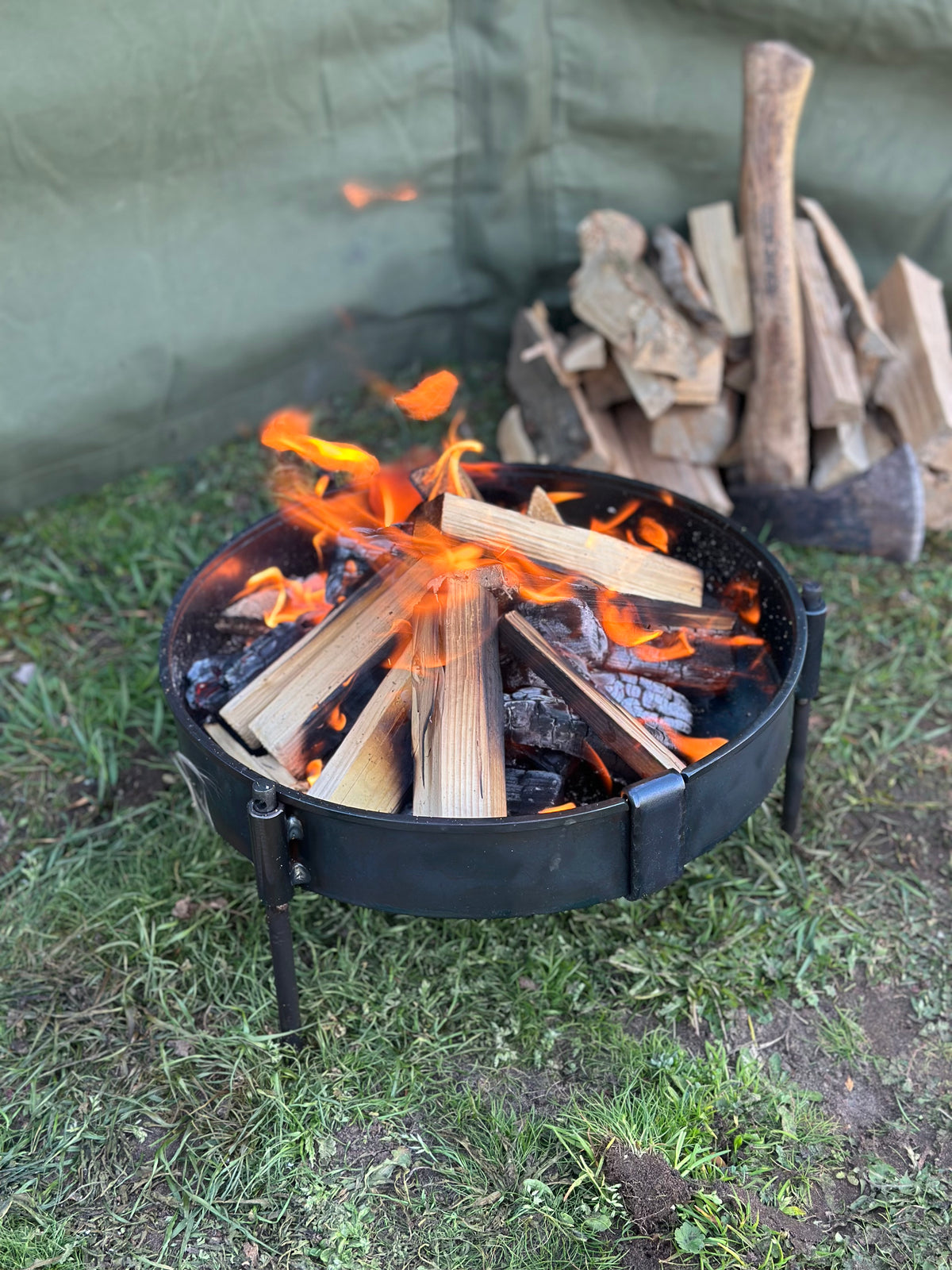 35 Fire Pit BBQ