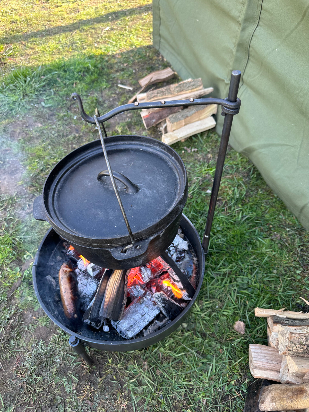 35 Fire Pit BBQ