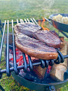 Traditional Old Style Cooking Grill  from The Blacksmith Workshop Bushcraft Cooking Equipment
