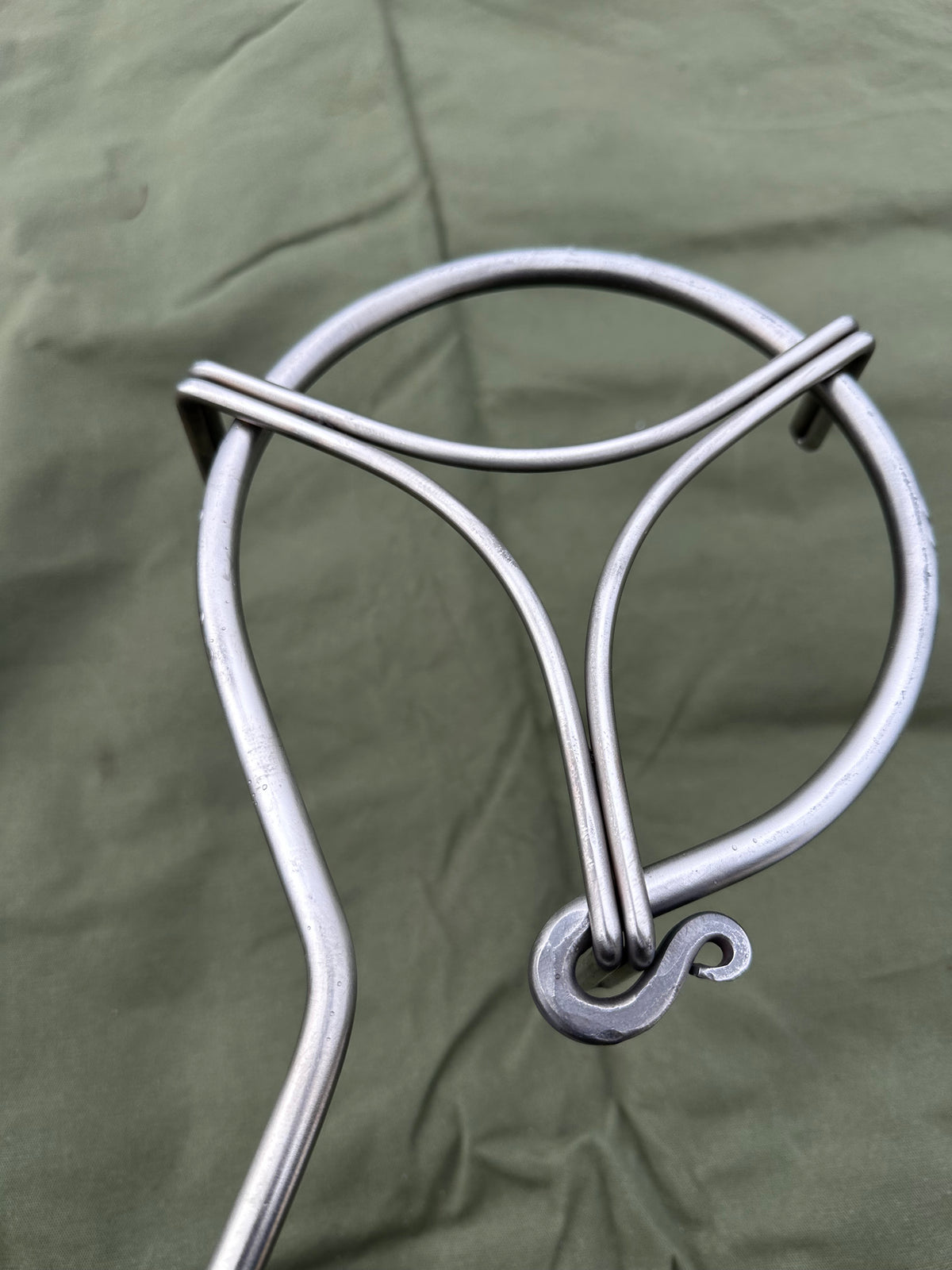 Stainless Steel 2 Arm Pan Fire Anchor