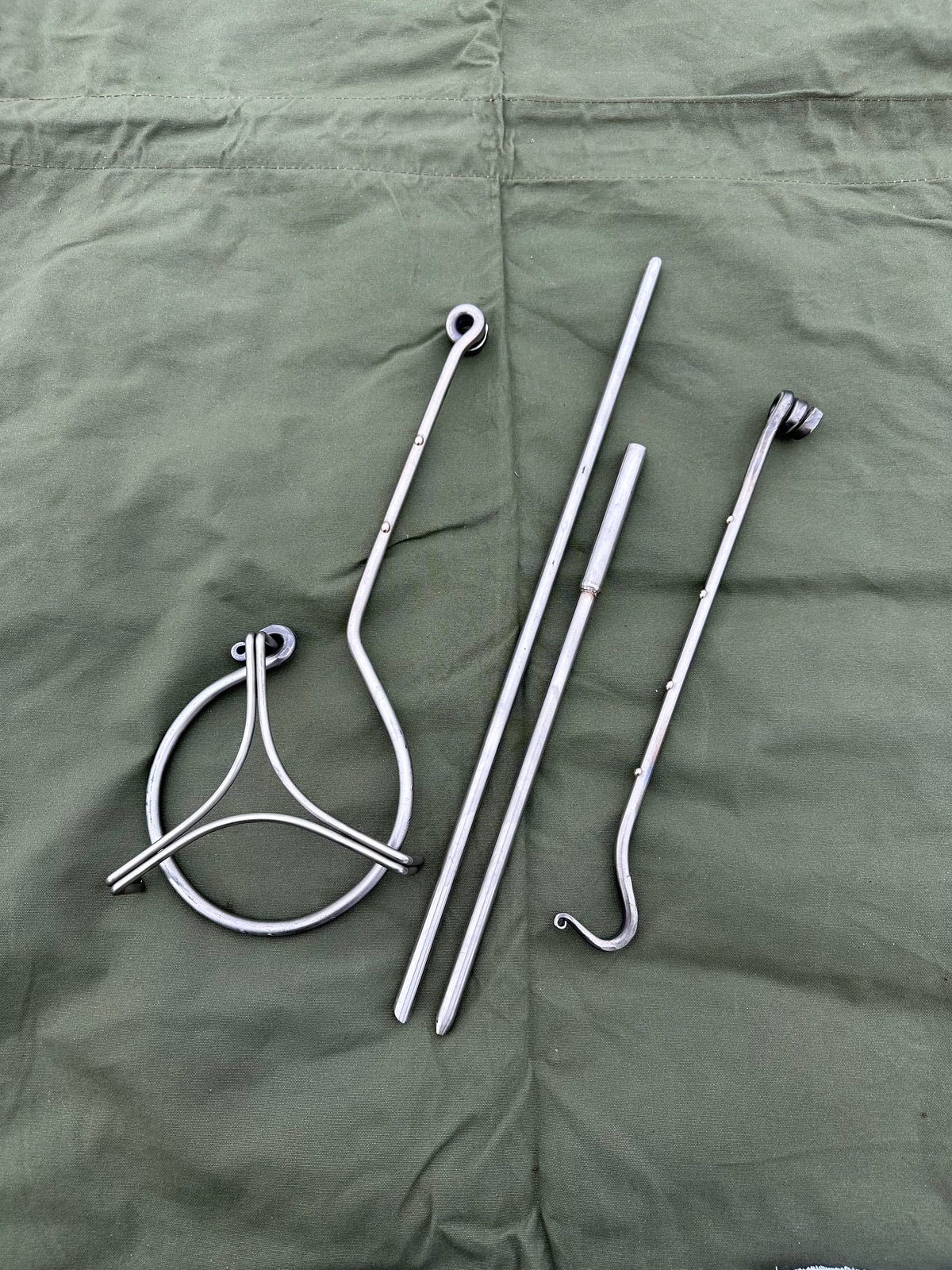 Stainless Steel 2 Arm Pan Fire Anchor