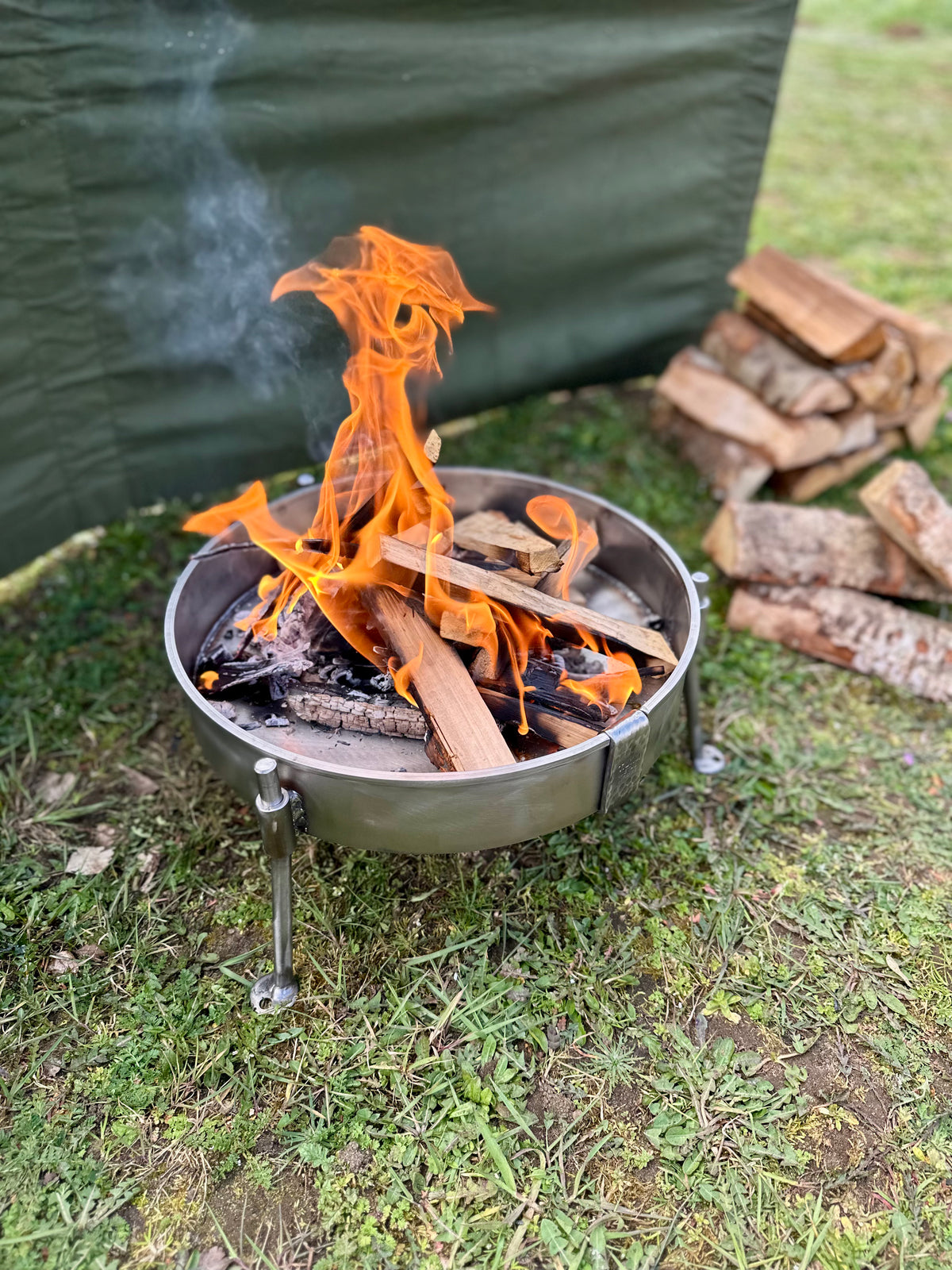 Stainless Steel Fire Pit 35