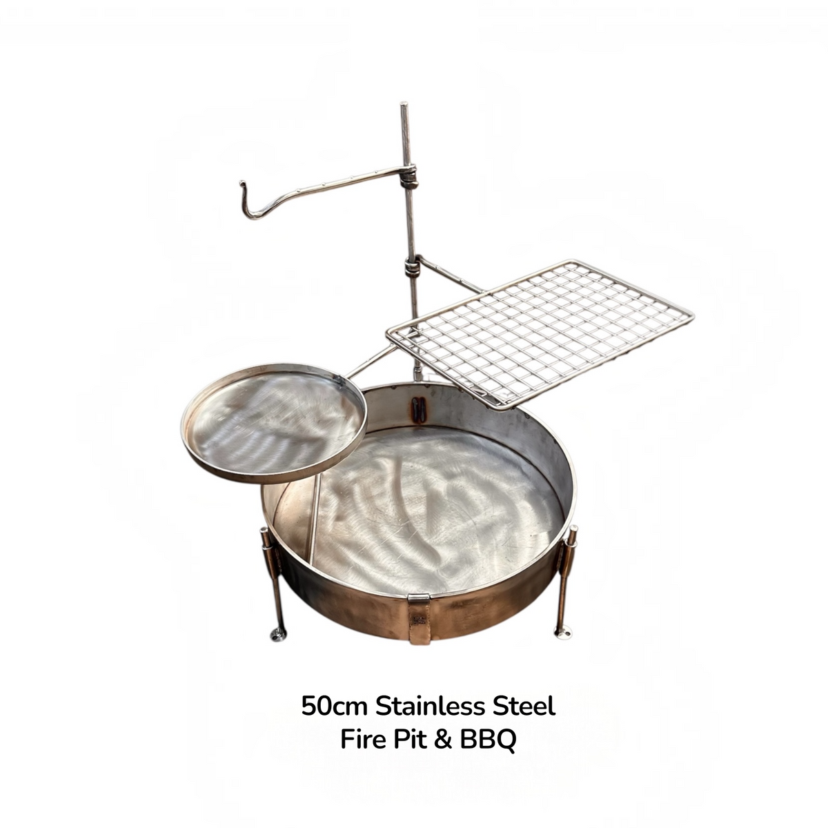 Stainless Steel 50 Fire Pit BBQ
